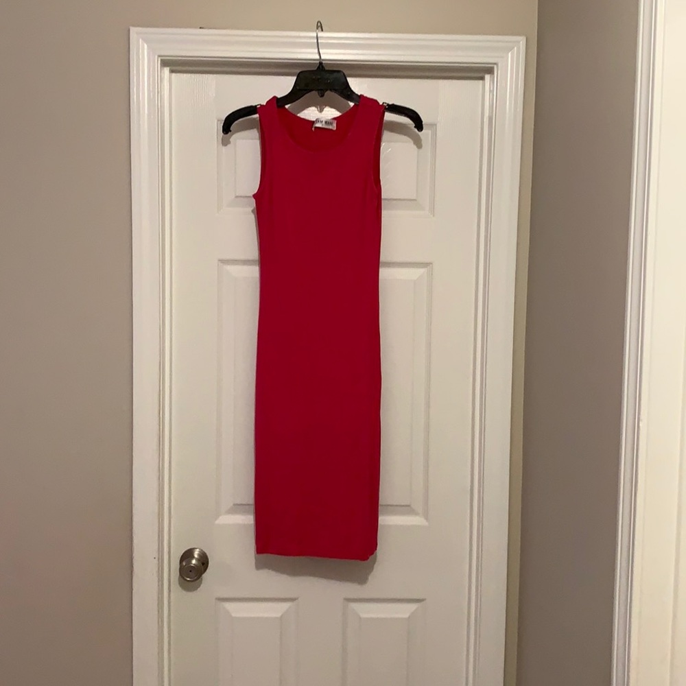Red dress